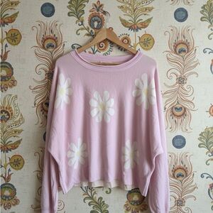 Pink Floral Women's Top